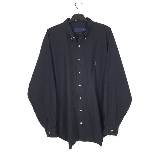 Mens Black Ralph Lauren Long Sleeve Shirt