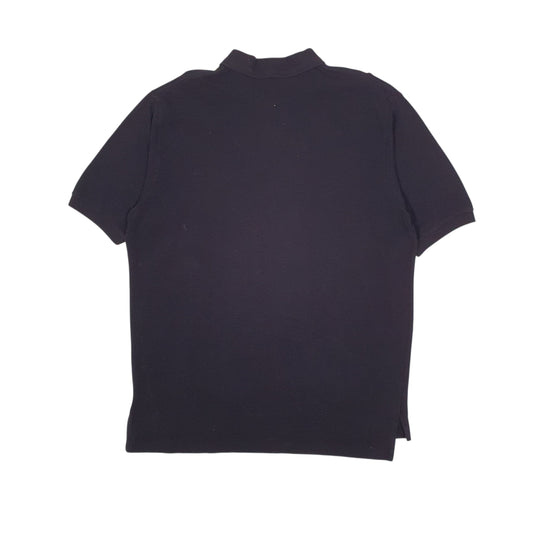 Mens Black Polo Ralph Lauren Vintage 90s Polo Shirt