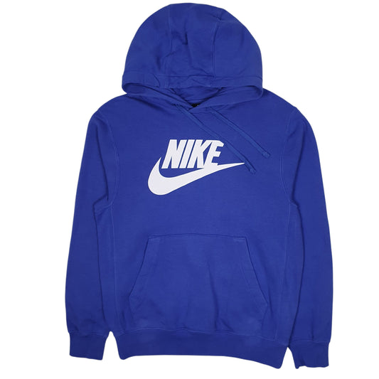 Mens Blue Nike Hoodie Jumper