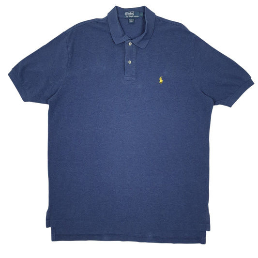 Mens Blue Polo Ralph Lauren Short Sleeve Polo Shirt