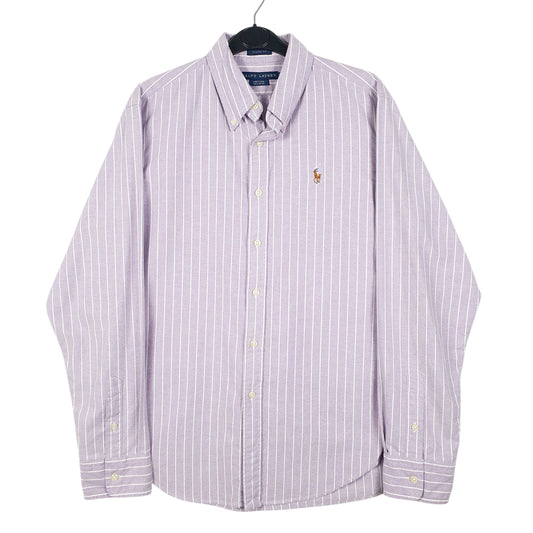 Womens Purple Ralph Lauren Long Sleeve Shirt