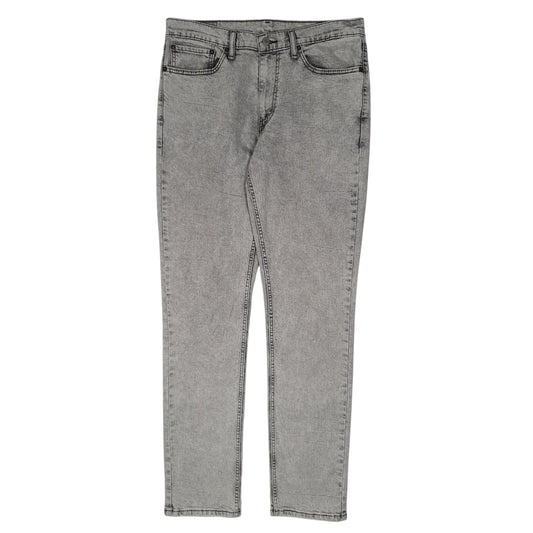 Mens Grey Levis 513 JeansW34 L34