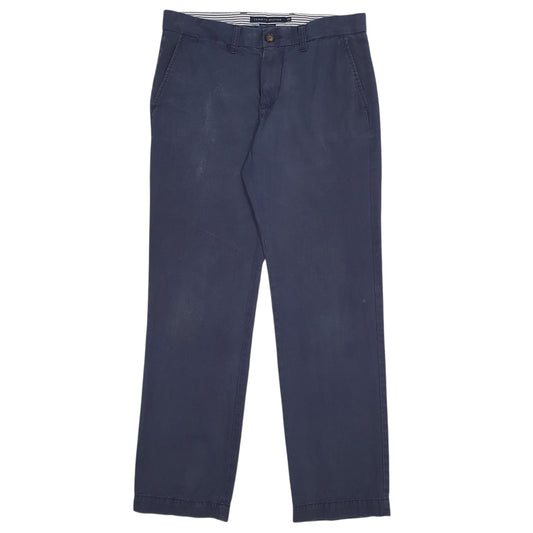 Mens Navy Tommy Hilfiger Chino Trousers