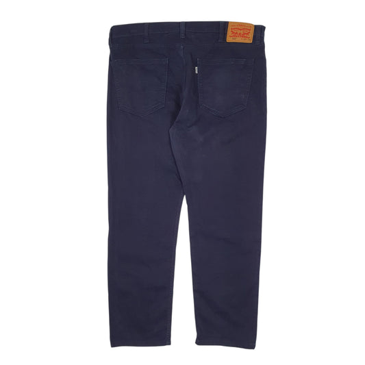 Mens Navy Levis 502 Trousers