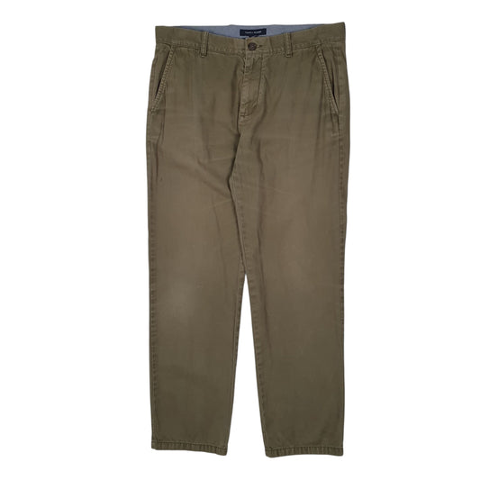 Mens Green Tommy Hilfiger Chino Trousers