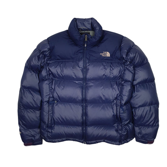 Womens Blue The North Face Nuptse Retro 1996 Coat