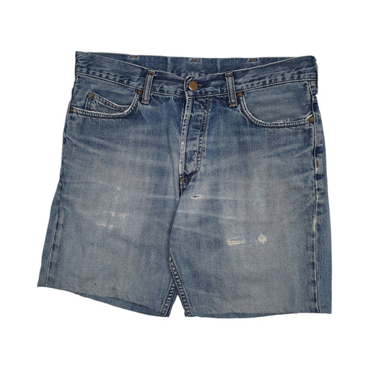 Mens Blue Carhartt Denim Shorts