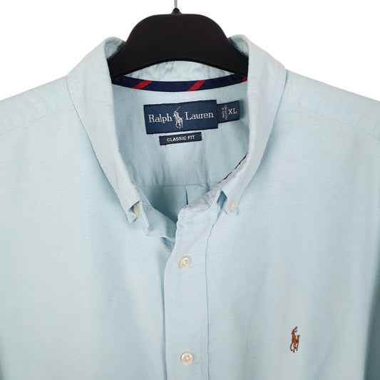 Mens Blue Ralph Lauren Shirt