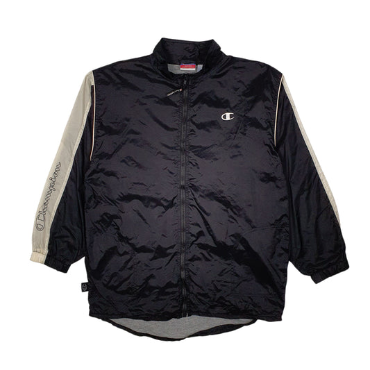 Womens Black Champion Vintage 2000s Coat