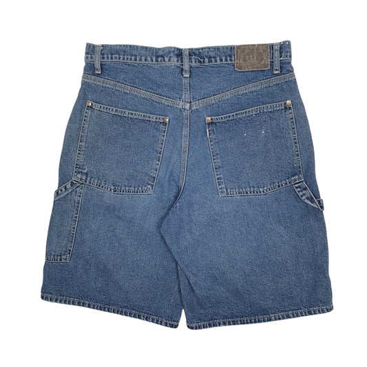Mens Blue Levis Silver Tab Vintage 90s Baggy Carpenter Shorts