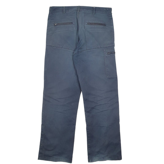 Mens Blue Dickies Workwear Trousers