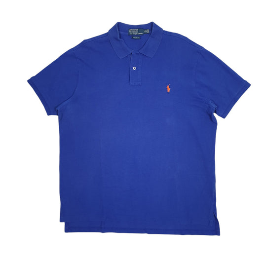 Mens Blue Polo Ralph Lauren Short Sleeve Polo Shirt