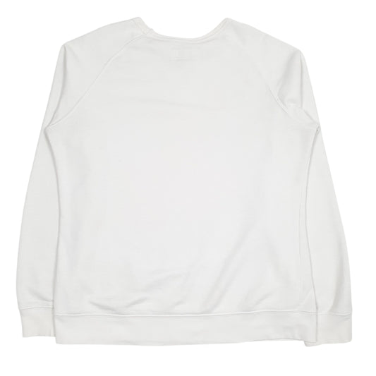 Womens White Champion Wake Forest University Crewneck Jumper