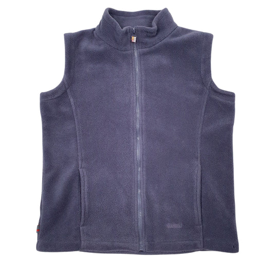 Womens Blue Oxford Gilet Jumper