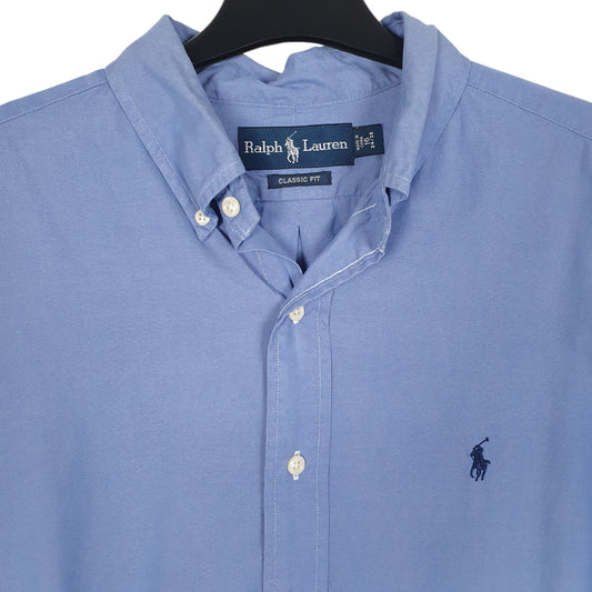 Mens Blue Ralph Lauren Shirt