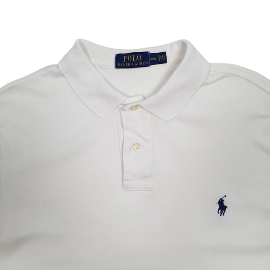 Mens White Polo Ralph Lauren Polo Shirt