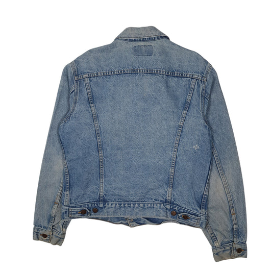 Mens Blue Levis Vintage 1980s Type 3 Trucker Coat