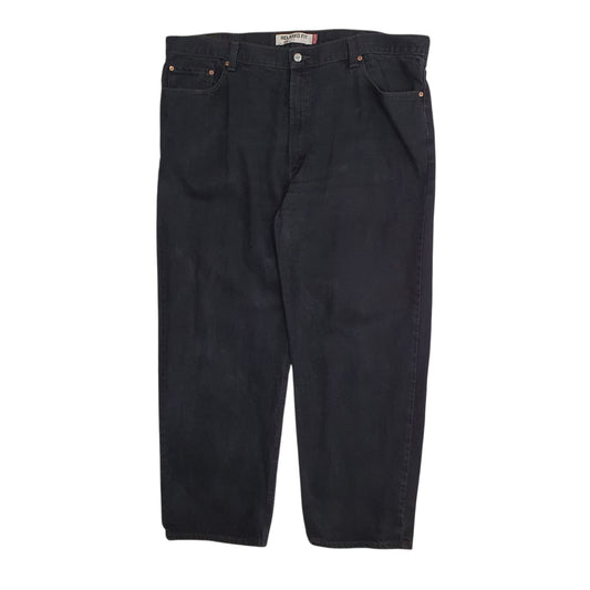Mens Black Levis 550 JeansW44 L30