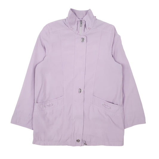 Womens Purple IFW Crewneck Coat
