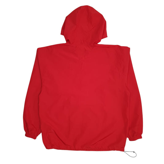 Mens Red Champion Pullover Coat