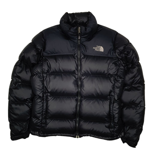 Womens Black The North Face Nuptse Coat
