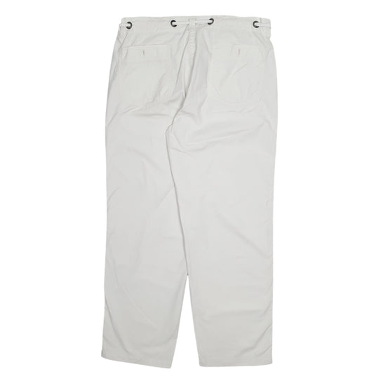 Mens White Polo Ralph Lauren Sailing Trousers