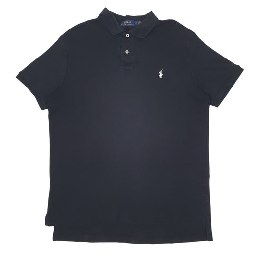 Mens Black Polo Ralph Lauren Short Sleeve Polo Shirt