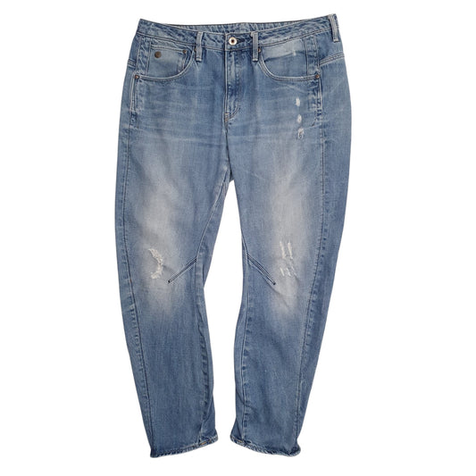 Womens Blue G Star Raw Arc 3D Low Boyfriend JeansW30 L26