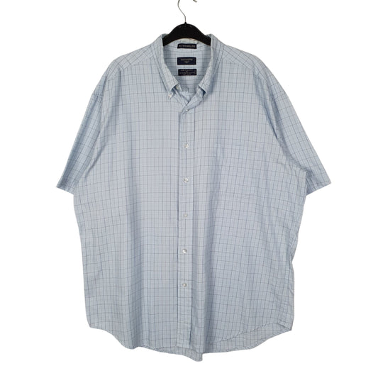 Mens Blue Dockers Short Sleeve Shirt
