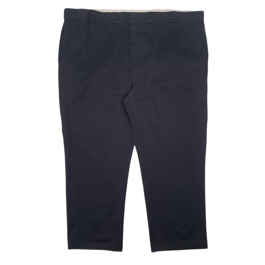 Mens Black Dickies Workwear Chino Trousers