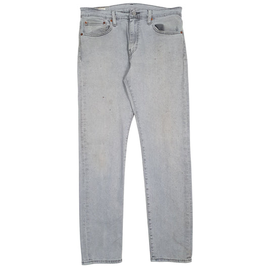 Mens Grey Levis 512 JeansW33 L32