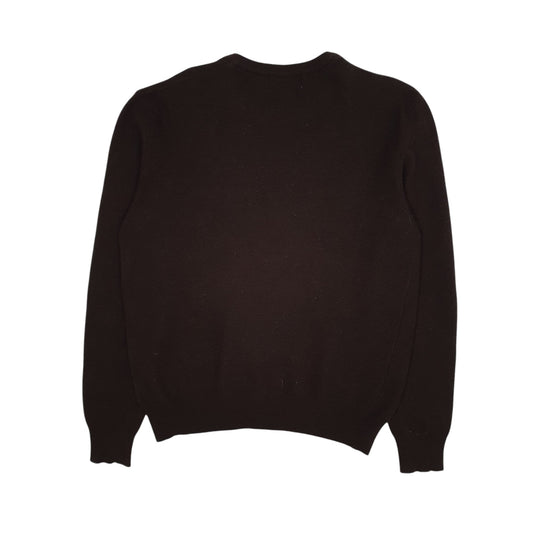 Mens Brown Burberry Crewneck Jumper