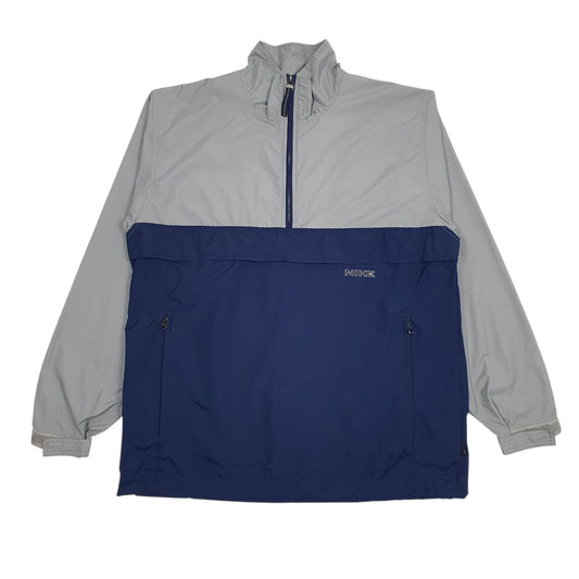 Mens Navy Nike Vintage 00s Hoodie Coat