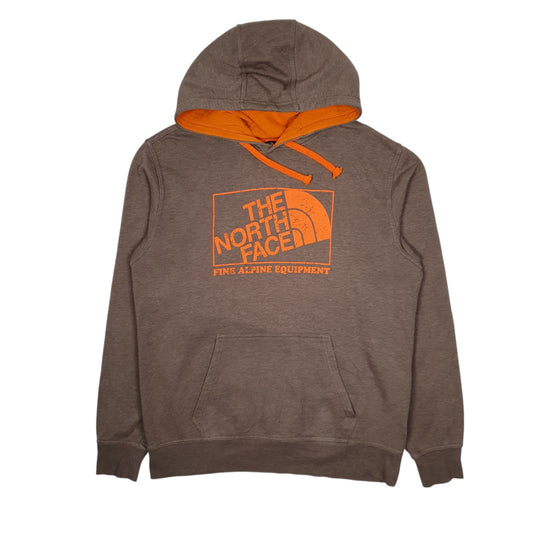 Mens Brown The North Face Hoodie Jumper