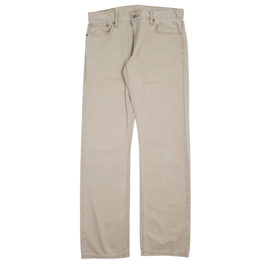 Mens Beige Levis Chino Trousers