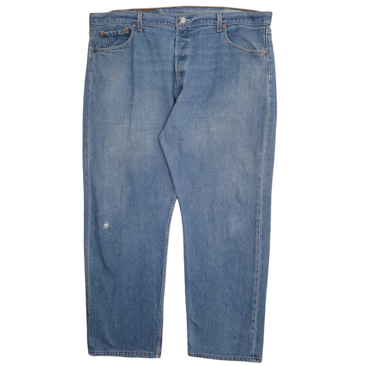 Mens Blue Levis Vintage 90s Made In USA 501 JeansW44 L30