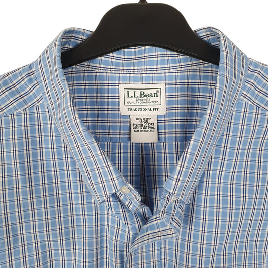 Mens Blue L.L.Bean Shirt