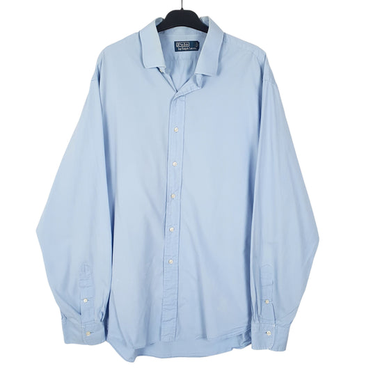 Mens Blue Polo Ralph Lauren Long Sleeve Shirt