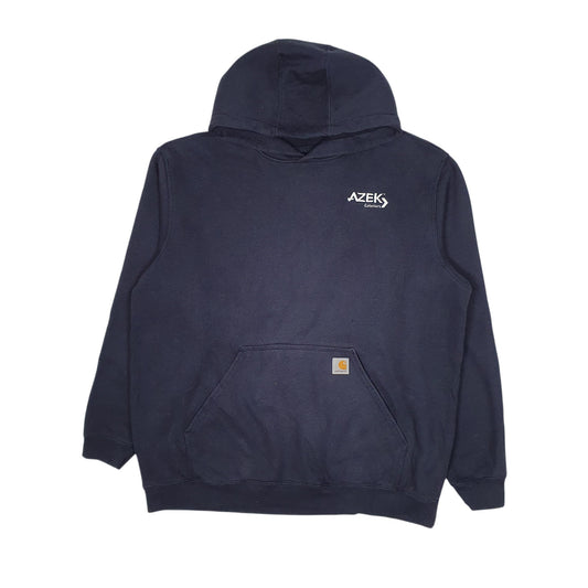 Mens Navy Carhartt Hoodie Jumper