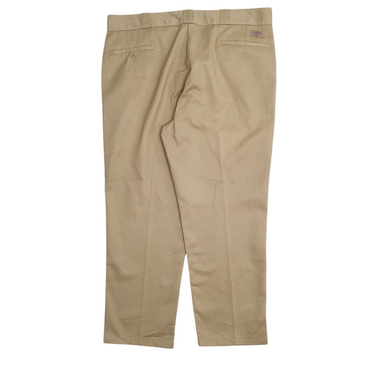 Mens Beige Dickies Workwear Trousers