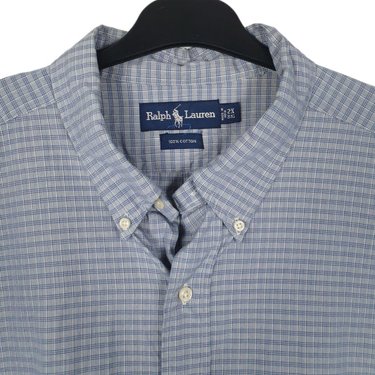Mens Blue Ralph Lauren Shirt