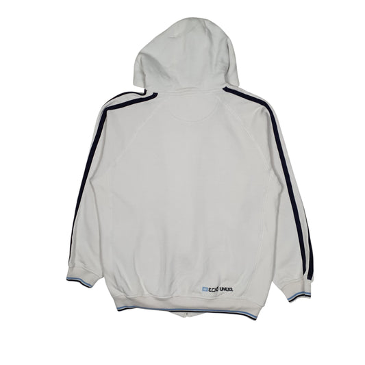 Mens White Ecko Unltd Hoodie Full Zip Jumper