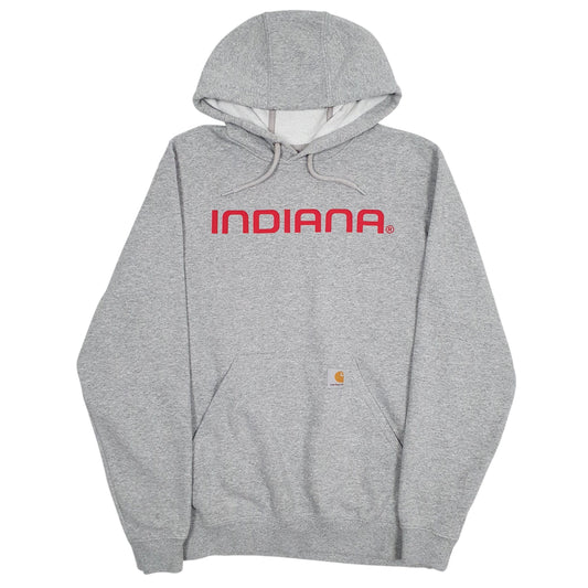 Mens Grey Carhartt Hoodie Jumper