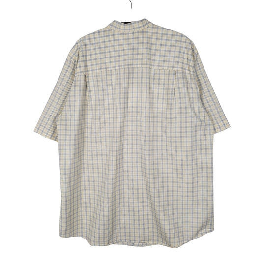 Mens Yellow Burberry Vintage 90s Shirt