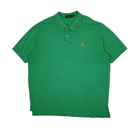 Mens Green Polo Ralph Lauren Short Sleeve Polo Shirt