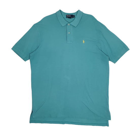 Mens Blue Polo Ralph Lauren Short Sleeve Polo Shirt