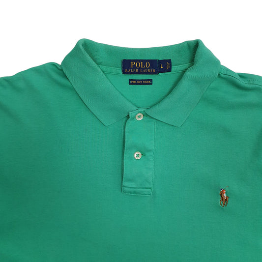 Mens Green Polo Ralph Lauren Stretch Polo Shirt