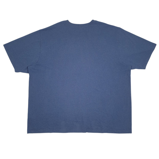 Mens Blue Carhartt Hoodie T Shirt