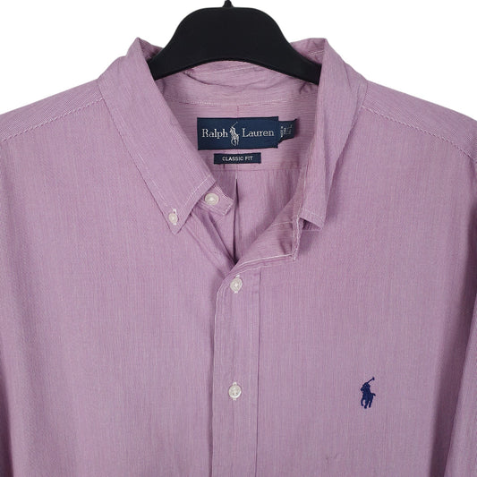Mens Purple Ralph Lauren Shirt