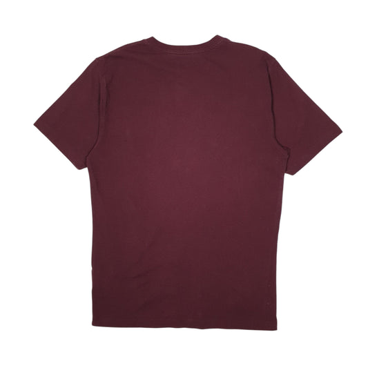 Mens Burgundy Carhartt T Shirt